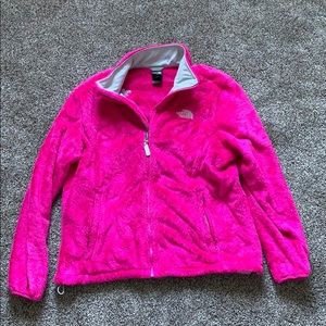 Fuzzy North Face Jacket